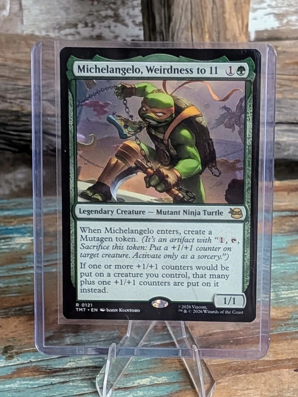 Magic The Gathering TMNT 8 Card Bundle